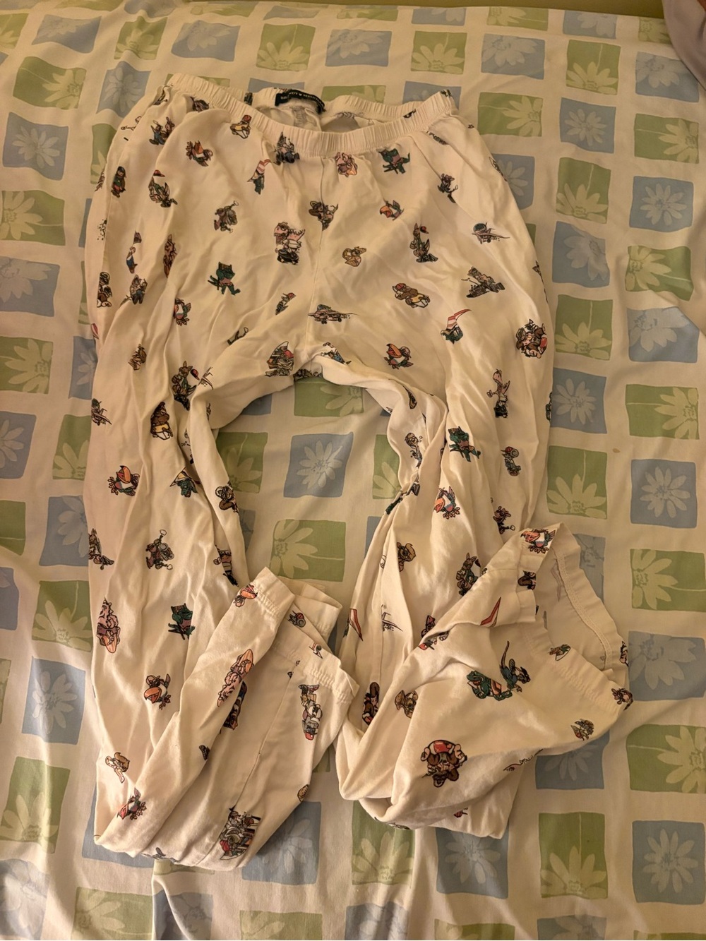 Brandy pajama pants low rise